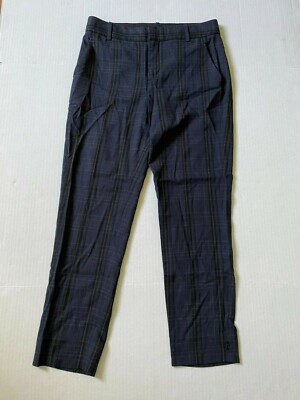 HOT Tapered Pants Vince Plaid Pants Vince Soft Modern Plaid