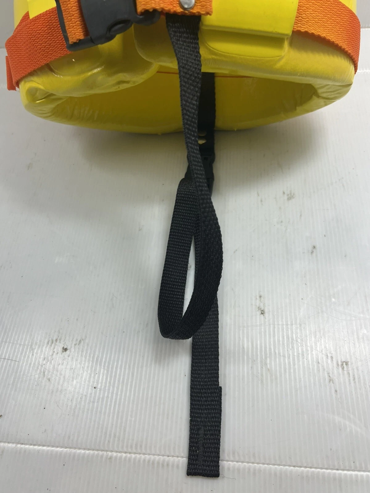 Texas Recreation Super Soft Vinyl-Coated X Small Child's Life Jacket - Yellow - product detail image 4