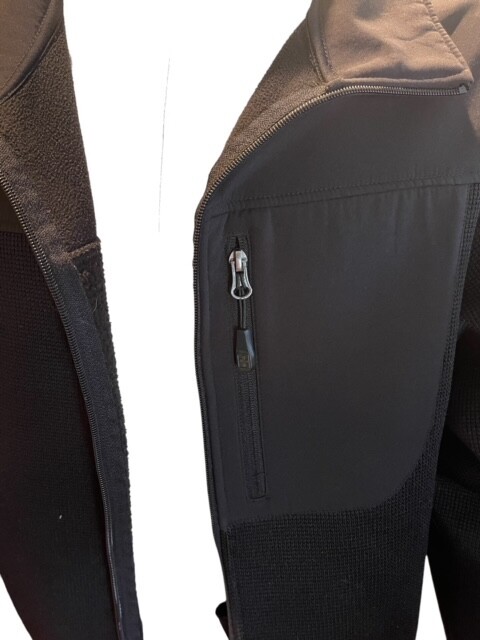 Swiss Tech Black Full Zip Softshell Jacket Size 2… - image 2