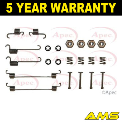 Fits 106 Saxo AX 1.0 1.1 1.4 D 1.5 Brake Shoes Fitting Kit Rear AMS