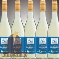 Lambrusco Bianco Cantine Riunite 6 X 0,75L Perlwein Weiß Süß 7,5%Vol