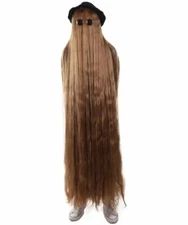 Cousin Itt Inspired Costume Adult Addams Family Wig Hat Glasses Set