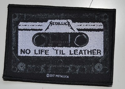 METALLICA - No Life Til Leather - 10,3 cm x 7,5 cm - Patch - 164829