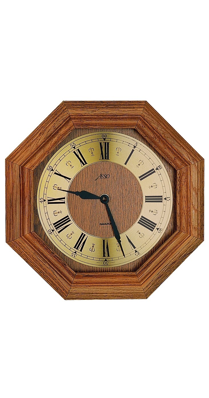 Modern wall clock with quartz movement from Zeitpunkt (Zeit.p.. ZP 12/5074/4 NEW