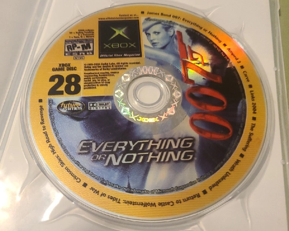 Official Xbox Magazine Demo Disc #28 (Microsoft Xbox,  February 2004) - Image 4 of 4