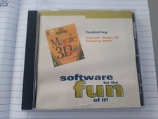 IBM Brings You Crayola Magic 3D Coloring Book Pre-Schoolers PC CD EUC Free Ship