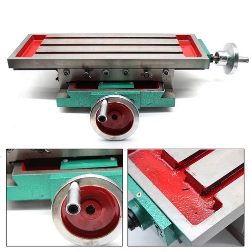 Multifunción Mesa de taladro trabajo Fresadora Mesa de coordenadas Mesa de  cruz | eBay