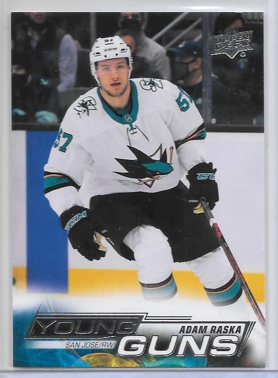Dado Raska ADAM RASKA 22-23 UPPER DECK #1 YG'S SP RC/HC SPARTA PRAHA/ELH | eBay