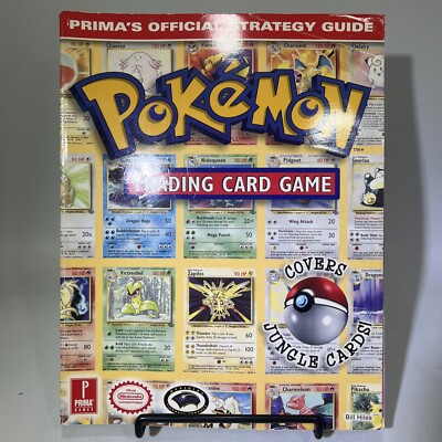 Pokemon Trading Card Game Prima's Official Strategy Guide Missing Poster #ML