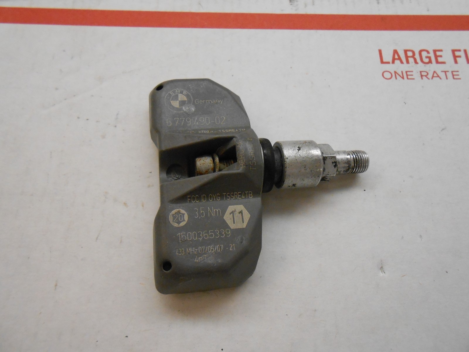 BMW tire pressure sensor 6779490 RE0002 | eBay 