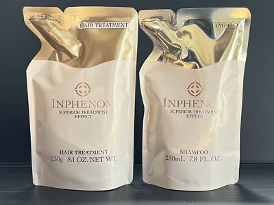 Milbon INPHENOM Shampoo 230ml & Haarkur 230g Nachfüllset Haarpflege Japan