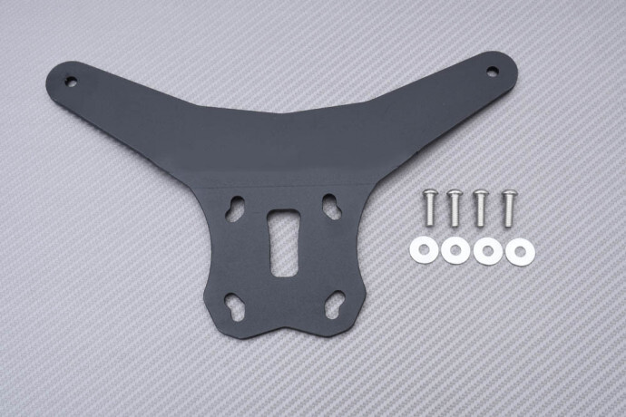 Support phares Suzuki DR 650 SE 1997-2010 en acier noir fixation feux additionnels
