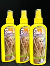 3 sun in hair lightener lemon fresh 4.7oz scuffed bottle