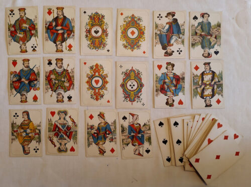 Rare jeu de cartes DAVELUY BRUGES complet 52 cartes brevetées très bon état - Photo 1/5