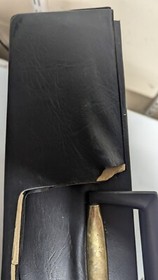 Nintendo Power Glove Salesman Rep Black Travel Case NES Rare HTF READ! LOOK! 