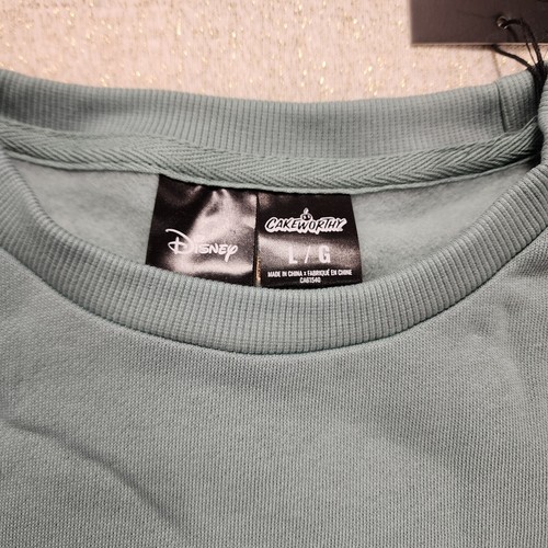 Cakeworthy Disney Princess Anime Tiana Sweatshirt Crewneck Pullover Womens L NEW - Picture 7 of 15