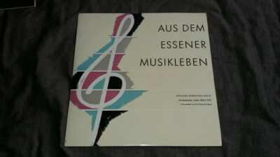 1960S PRIVATE Krotzinger, violin, Storck, cello: Bach: Musical Offering. NM/MINT