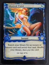 Mystical Tutor - - Altered Art - - Commander - EDH -