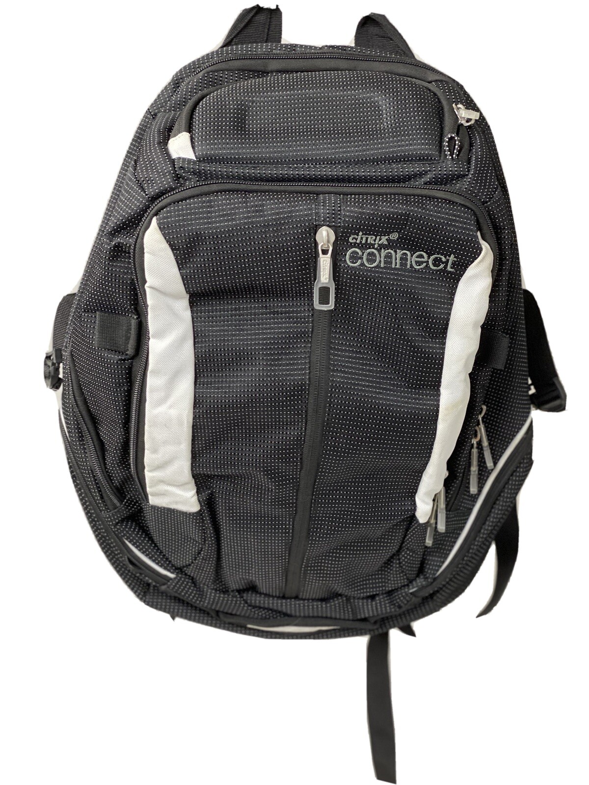 Citrix Thule Crossover 25L Laptop Backpack Black White Accents