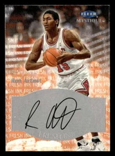 1999-00 Fleer Mystique Ron Artest Rookie Auto Fresh Ink Chicago Bulls ZZ3984