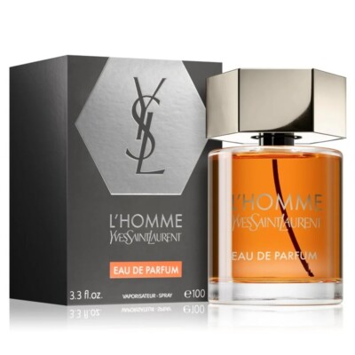 Yves Saint Laurent L'Homme Perfume EDP For Men 100ML FL OZ New Rich 