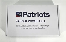 4Patriots Patriot Power Cell Solar Charger BRAND NEW