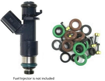 Kit de reparación de inyectores de combustible juntas tóricas tapas de filtros para Acura TL v6 2007 3,5 l Foto 2 de 2