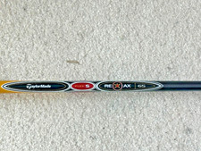 TAYLORMADE REAX 65 STIFF FLEX 37.5" IRON SHAFT .370 WINN GRIP