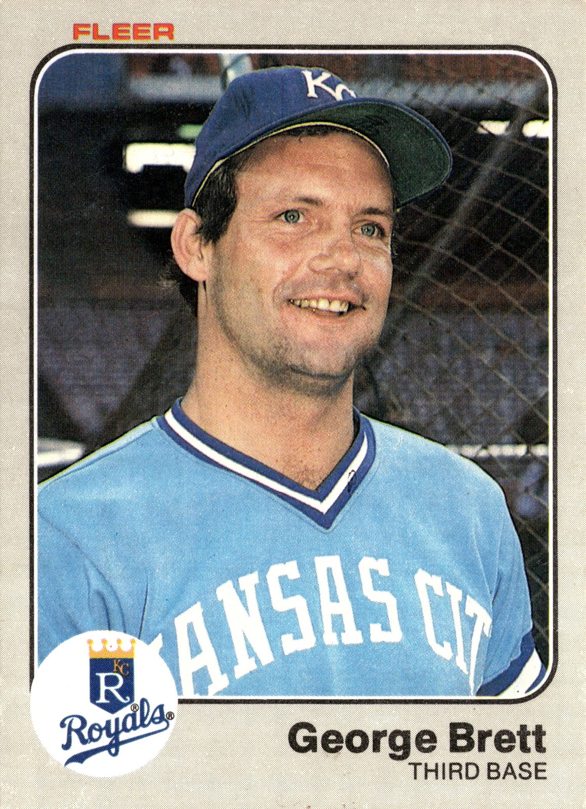 1983 Fleer #108 George Brett