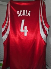 Signed Rockets jersey Scola