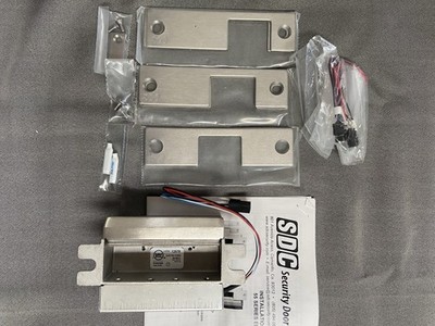 SDC uni-flex 55 series electric release 12V/24V with 3 faceplates, harware 