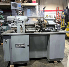 HARDINGE HLV-H 11" x 18" SUPER PRECISION Manual LATHE w/ DRO, CHUCK, Accessories