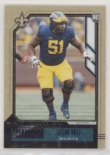 2020 Panini Playbook Rookies Purple Cesar Ruiz #174 05hs