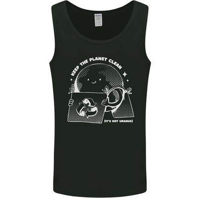 Climate Change Behalte The Planet Clean Lustig Herren Tanktop