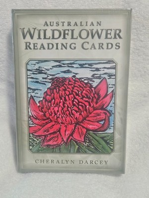 AUSTRALIAN WILDFLOWER READING CARDS, CHERALYN DARCEY NEW SEALED