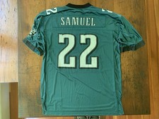 Asante Samuel 2008 Philadelphia Eagles Reebok NFL Jersey Men’s XL Green #22