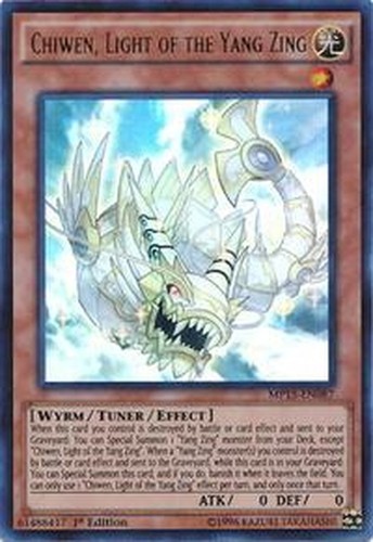 Chiwen, Light of the Yang Zing MP15-EN087 YuGiOh 2015 Mega-Tin Mega Pack card