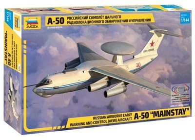 ZVEZDA 500787024 - 1:144 Beriev A-50 ''Mainstay'', Modellbau, Bausatz, Standmodell