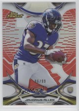 2015 Topps Finest Red Refractor 96/99 Javorius Allen #67 fm0
