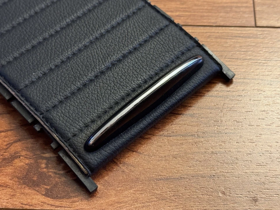 Rodillo reposabrazos cuero negro consola central Mercedes-Benz CLK350 2006-2009 OEM Foto 3 de 4