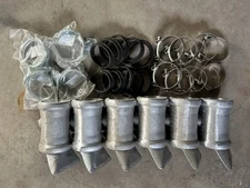 Wade Rain 3” Aluminum Irrigation Couplers, Clamps