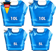 Faltbarer Wasserkanister 5L/10L f&uuml;r Camping Wandern und Outdoor Aktivit&auml;ten