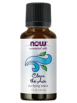 Clear the Air Oil Blend, 1 oz - NOW Foods Essential Oils