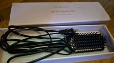 MEGAWISE Ionic Pro  Hair Straightener Brush Fast Heating Dual Voltage NIB
