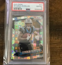2025 Panini Prizm - Rookies Tetairoa McMillan #311 Pandora Prizm /400 PSA 10
