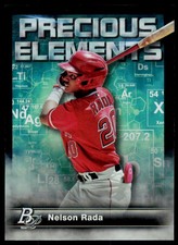 2023 Bowman Platinum Nelson Rada PE-7 Precious Elements Los Angeles Angels