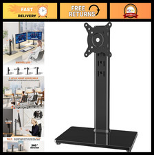 Adjustable Free-Standing Desk Mount for 13-32" LCD Monitor, Swivel  Rotate, VES