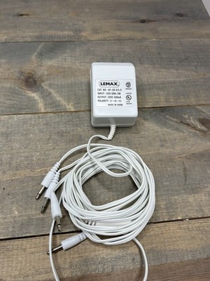 LEMAX Village AC Power Supply Adapter, 4 Outputs 3V 500mA OEM AY-3D-0.5-E