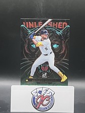 JACKSON CHOURIO - 2025 Panini Donruss - Unleashed #10 Green Laser