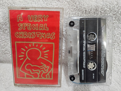 A Very Special Christmas RETRO holiday audio music Cassette Tape *Sting*Madonna*